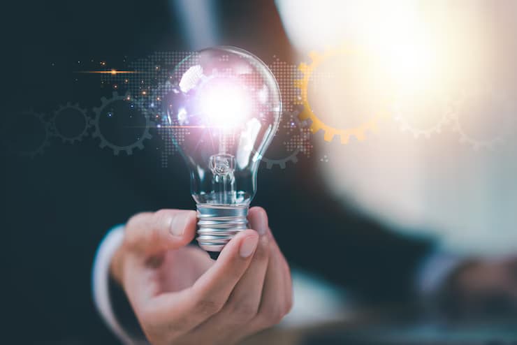 black puzzle on white paper